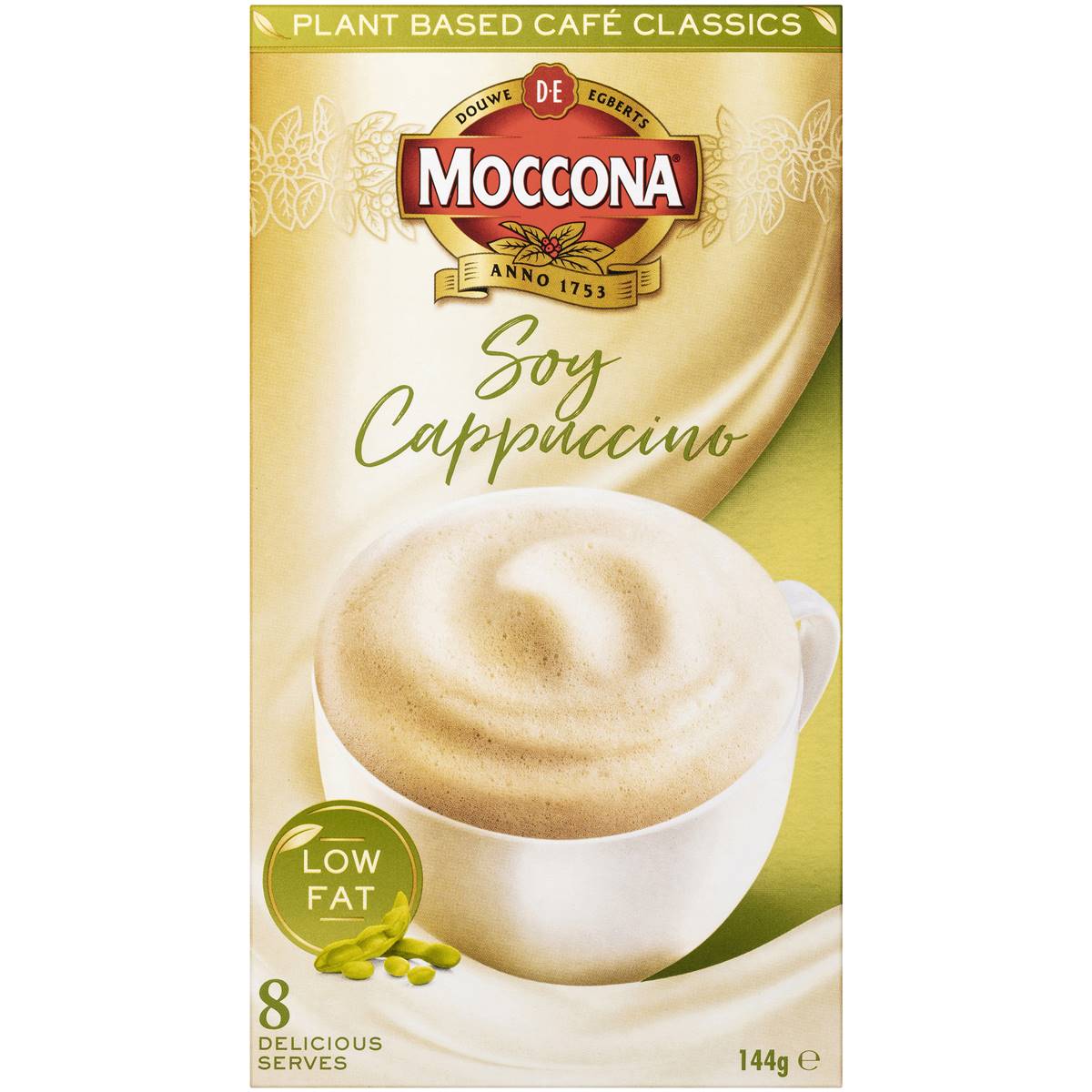 Moccona Plant Based Coffee Sachets Soy Cappuccino 8 Pack – The ...