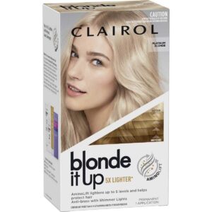 Clairol Blonde It Up Platinum Blonde Hair Colour Each