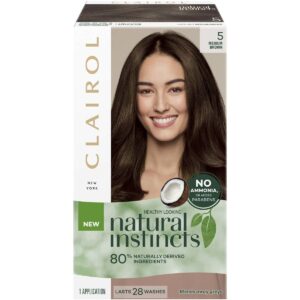 Clairol Natural Instincts 5 Medium Brown Each