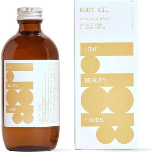 Love Beauty Foods Body Oil - Energise & Uplift 200ml