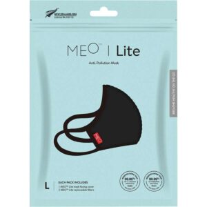 Meo Lite Face Mask Black Large 1pack