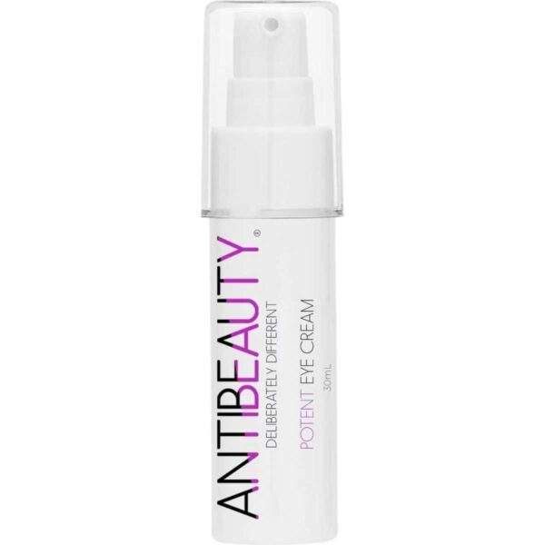 AntiBeauty Potent Eye Cream, Natural 100% Vegan Skincare to Reduce Eye Bags & Dark Circles 30ml