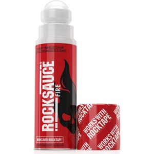 Rocktape RockSauce Fire Roll-On Muscle Cream 3oz