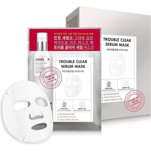 Curesys Troule Clear Serum Mask (10 Pcs)