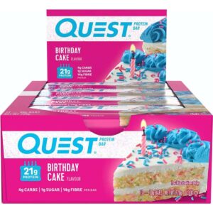 Quest Protein Bar - Birthday Cake 12pc 60g