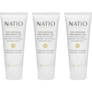 Natio Aromatherapy Eye Contour Treatment Gel 35g x 3