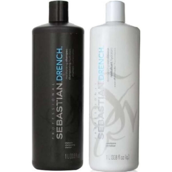 Sebastian Drench Moisturising Shampoo & Conditioner 1 Litre Duo