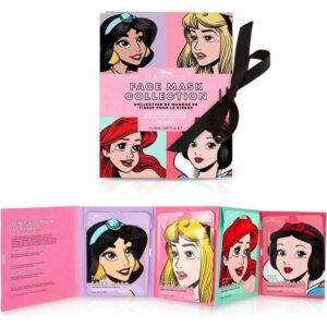 Disney Mad Beauty Pop Princess 4 Piece Sheet Face Mask Set