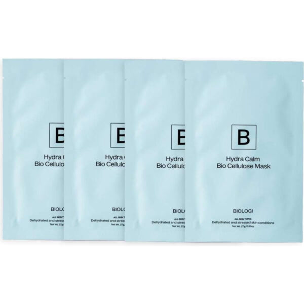 Biologi Hydra Calm Bio Cellulose Mask - Box of 4