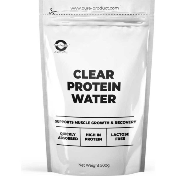 Pure Product Australia Clear Protein Powder 4kg Watermelon No Shaker Glass