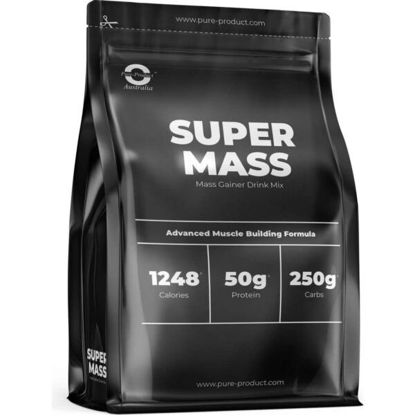 Pure Product Australia Super Mass 8kg Chocolate with Shaker Glass