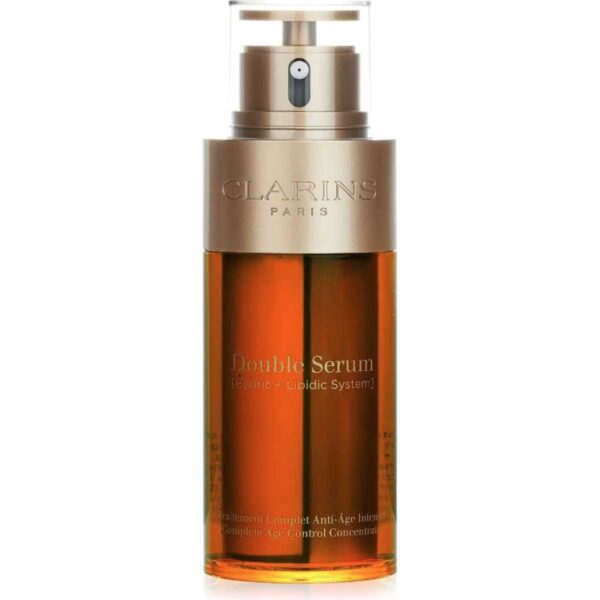 Clarins Double Serum (Hydric + Lipidic System) Complete Age Control Concentrate (Deluxe Edition) 75ml/2.5oz