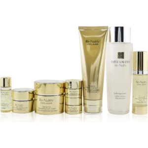 Estee Lauder The Secret Of Infinite Beauty Ultimate Lift Travel Collection: Creme 50ml+Serum 30ml+Eye Creme 15ml+Softening Lotion 250ml... 8pcs+1bag