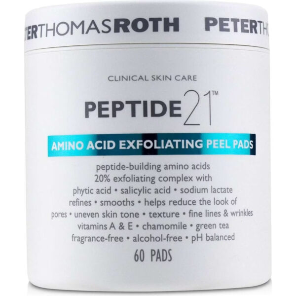 Peter Thomas Roth Peptide 21 Amino Acid Exfoliating Peel Pads 60pads