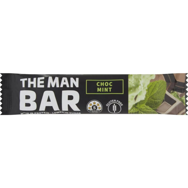 The Man Bar Choc Mint 50g